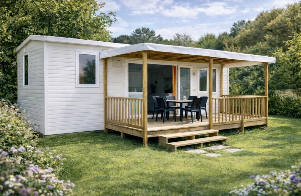 MOBIL HOME CONFORT 6 PERS 3 DORMITORIOS